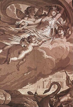 Die Geschichte der Psyche — Die Geschichte der Psyche: Zephyrus trägt Psyche fort