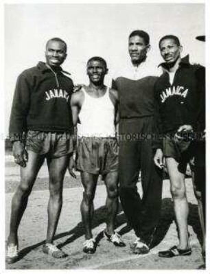 Jamaicas 4 x 400m Staffel-Läufer errangen Olympiasieg