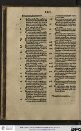 Incipit liber decimus. Capitulum I.