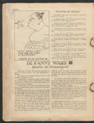 De Fanny Ward : Estrella del Cinematógrafo