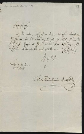 Brief an Hermann Härtel : 21.01.1846