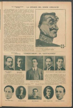 "Comentarios", ex "Acotaciones" : Periodismo argentino