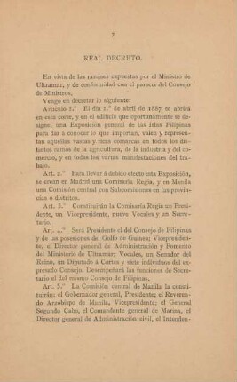 Real decreto