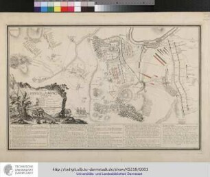 Plan der Bataille bey Lowositz den 1ten October 1756. Boece sc[ulpsit]. o.O.u.J. [nach 1756]