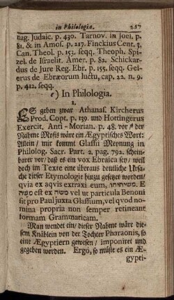 e) In Philologia.