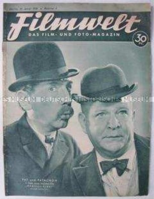 Fachzeitschrift für Film und Fotografie "Filmwelt" u.a. mit einem Überblick über das Filmschaffen 1935