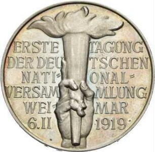 Hummel, August: Erste Tagung der Nationalversammlung