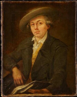 Bildnis eines Musikers (Porträt des Komponisten Joseph Martin Kraus?)