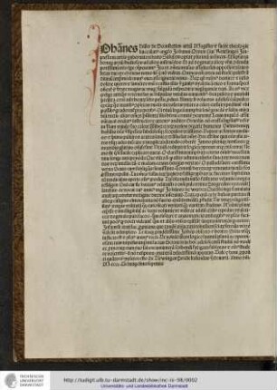 Widmungsbrief