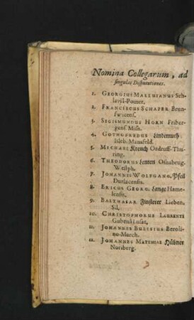 Nomina Collegarum