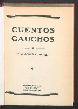 Cuentos gauchos