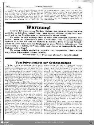 Warnung