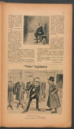 "Tailor" legislativo - [Viñeta cómica]