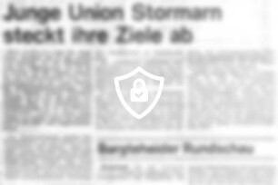 Junge Union Stormarn steckt ihre Ziele ab