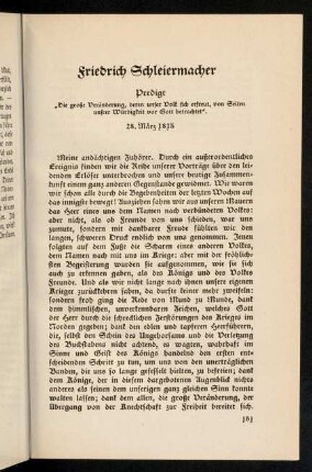 151-166, Friedrich Schleiermacher [...] März 1813.