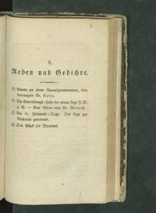 V. Reden und Gedichte