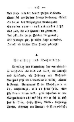 4. Vormittag und Nachmittag