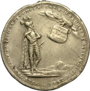 König Anton von Sachsen - 300-jähriges Jubiläum der Augsburger Konfession