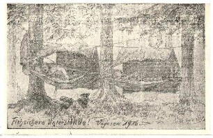 Flohsichere Unterstände! (Hängematten) (Entwurf mit Zensurvermerk vom 19.12.1916 Nr. 1492)