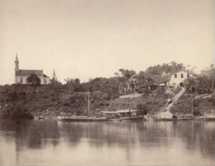 Brasilien, Hafen am Fluss in Blumenau