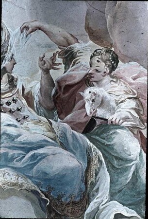 Die Himmelfahrt Johannes des Täufers im Wagen des Elias