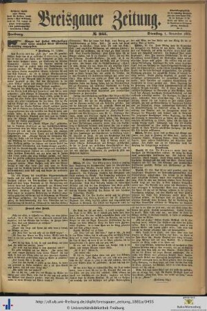 Nr. 255-279 (November 1881)