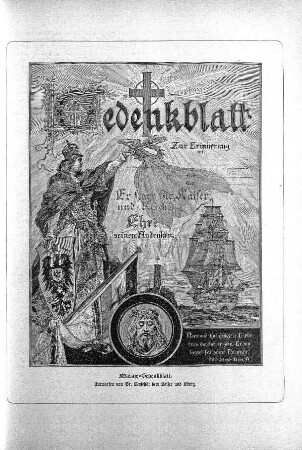Marine-Gedenkblatt