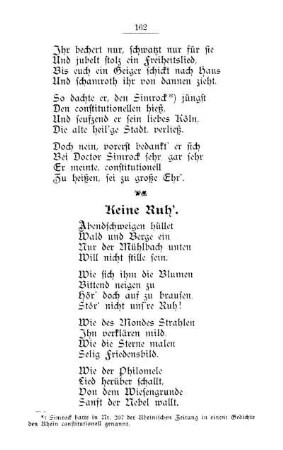 Keine Ruh'