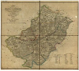 Karte des Kreises Insterburg, Regbezk. Gumbinnen