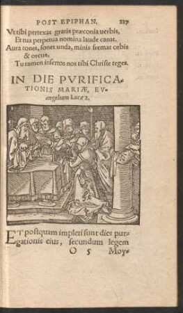 In Die Purificationis Mariae ...