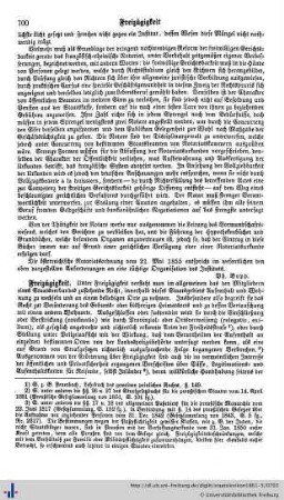 Freizügigkeit - Friedensgerichte.