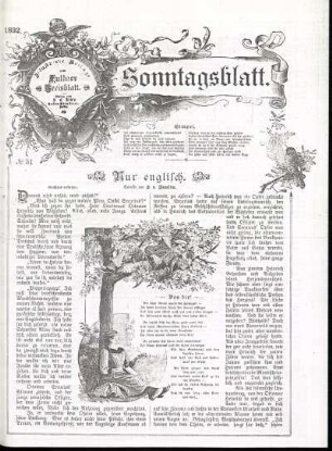Ausgabe vom Sonntag, den 31. Juli 1892.