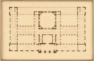 Universitätsbibliothek, Leipzig: Grundriss 2. OG