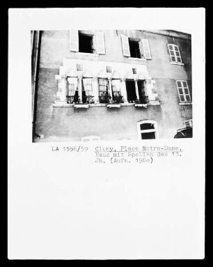 Haus mit Spolien des 13. Jahrhunderts
