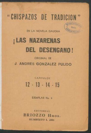 1933000400: Capítulos 12 - 15