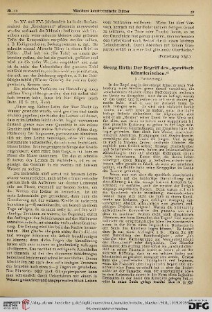 15: Georg Hirth : der Begriff des "spezifisch Künstlerischen" [2]