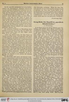 15: Georg Hirth : der Begriff des "spezifisch Künstlerischen" [2]