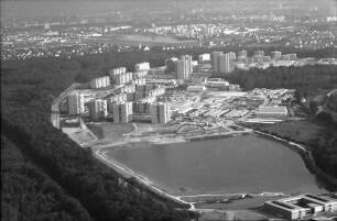 Freiburg: Landwasser, mit See,von Westen