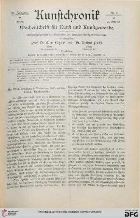 Heft 2 (23. Oktober 1884)