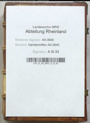 Kleve: Geschäftsregister Herzog Johanns III. von Jülich-Kleve (Bd. XXVII)