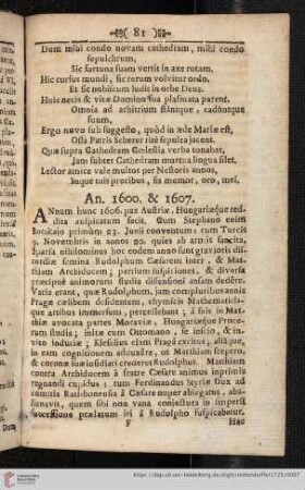 An. 1600. & 1607