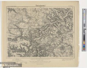 Karte des Deutschen Reiches. 645. Tuttlingen.
