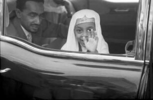 Freiburg: Prinz Mashhour ibn Saud, im Auto