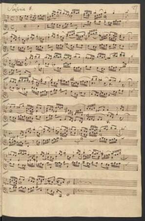 Sinfonien; cemb; F-Dur; BWV 794
