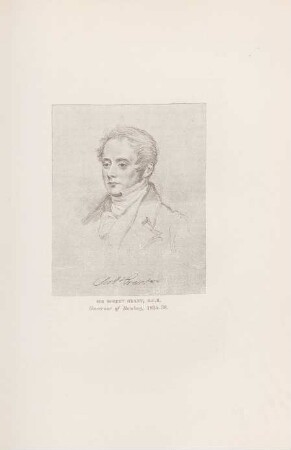 Sir Robert Grant, G.C.H. Governor of Bombay, 1835 - 38