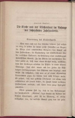 Erweiterung des Kirchenstaates.