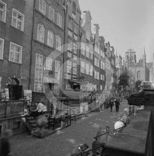Bürgerhäuser der ul. Mariacka (Frauengasse) in Danzig