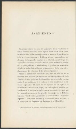 Sarmiento