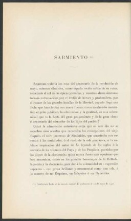 Sarmiento