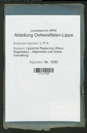 Unterstützung des Expedienten Martin Obenhaus zu Detmold zur Ausbildung in Stenographie